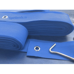 Разметка для пляжного футбола 12х27м - голубой (ленты)