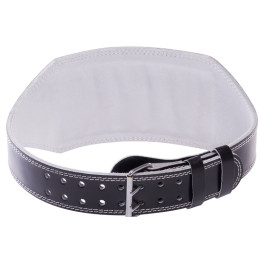 Пояс атлетический SU-303 6 дюймов, кожа, черный STARFIT