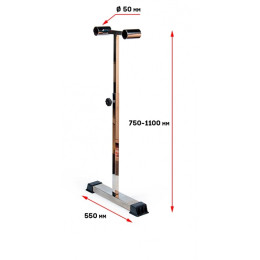 Стойки хореографического станка Мастер из нержавеющей стали