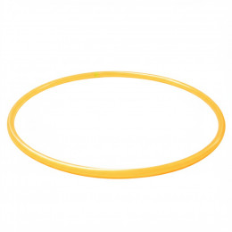 Обруч пластиковый широкий 80см неон